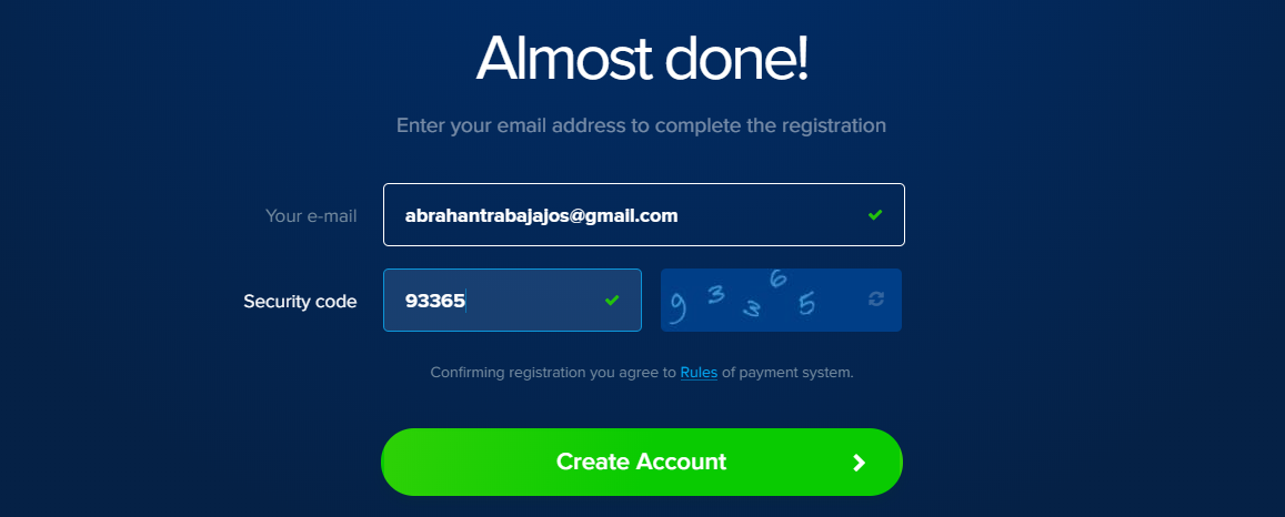 Completa el Formulario